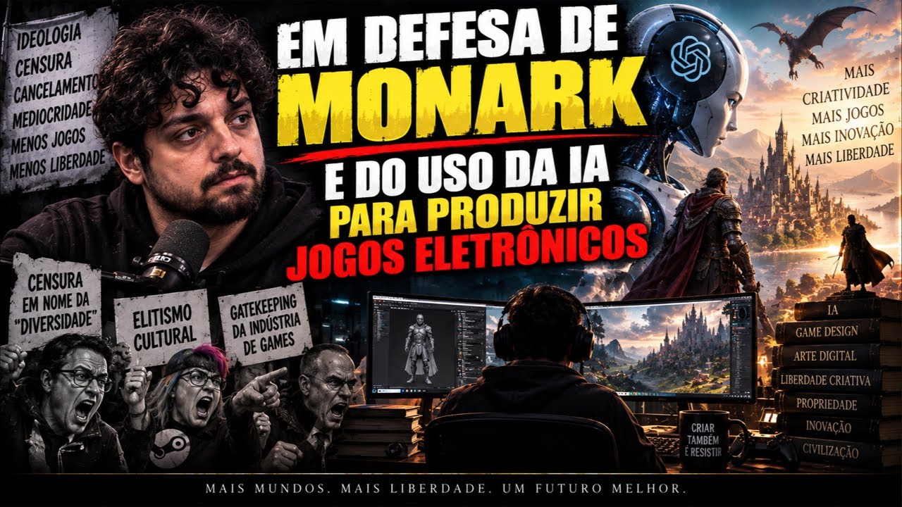 Esquerdalha e MBL querem acabar com liberdade de jogos eletrônicos