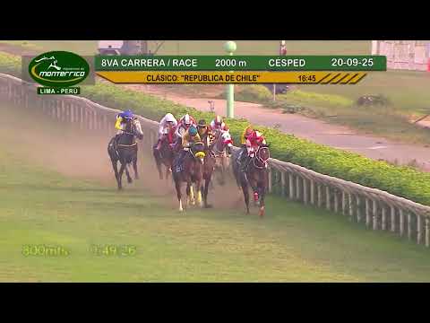 Monterrico Racecourse - 8th Race September 20-25