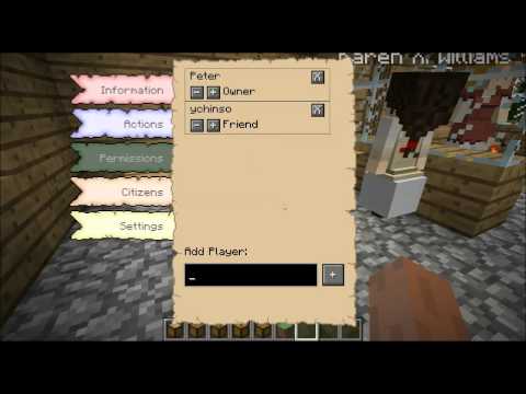 MIneColonies 1.7.10 SMP - Permissions System!!