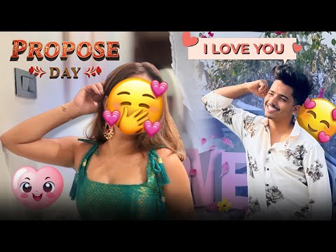Propose prank💜😂🙈|| Marathi vlogs🥰|| ankit sakpal 04💫