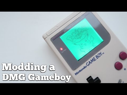 Let's Mod - Backlight and Biverting a DMG Gameboy! [Part 1]