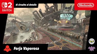 Kirby Air Riders El circuito al detalle: Forja Vaporosa Trailer