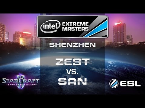 Zest vs. San - ZvP - Group A - IEM Shenzhen - StarCraft 2