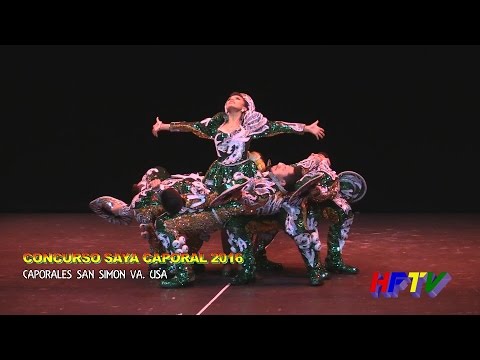 Caporales San Simón USA 1er lugar  del Concurso Saya Caporal 2016