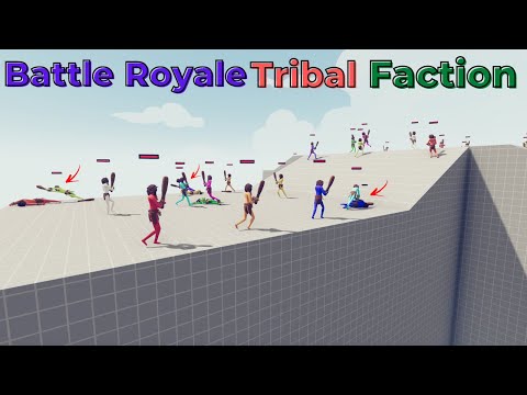 BATTLE ROYALE - Tribal Faction + Secret Units | TABS - Totally Accurate Battle Simulator