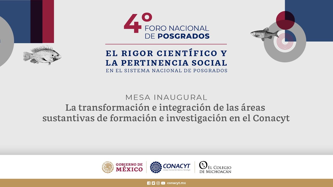 4° Foro Nacional de Posgrados - Mesa inaugural