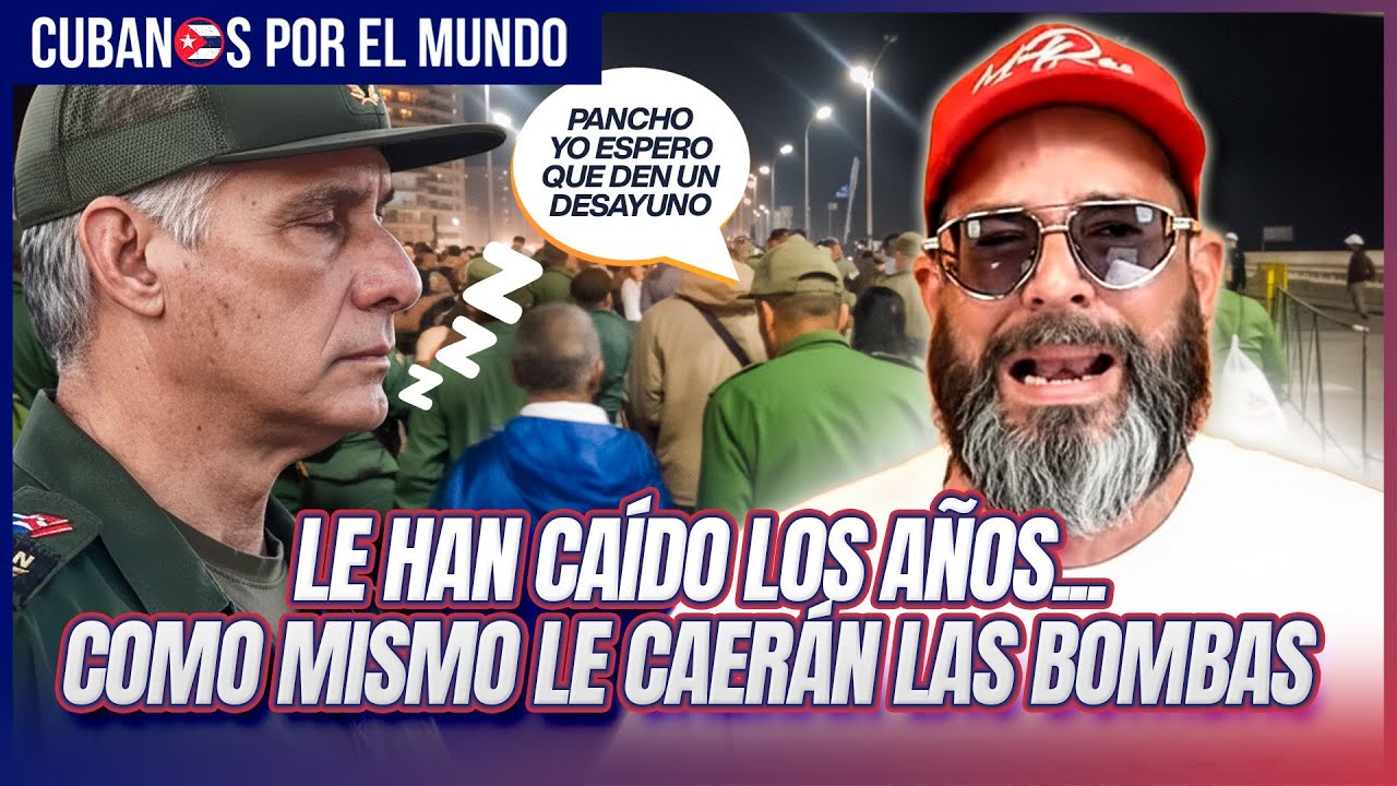 Caminata forzada y discurso tembloroso: Díaz-Canel tartamudea mientras el castrismo finge valentía