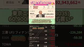 #日本経済,#マーケット,#相場,#株ニュース,#金融,#チャート,#テクニカル分析,#ファンダメンタル分析,#出来高,#株式投資初心者,#投資系YouTuber,,#資産形成