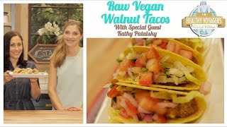 Raw Vegan Walnut Tacos 