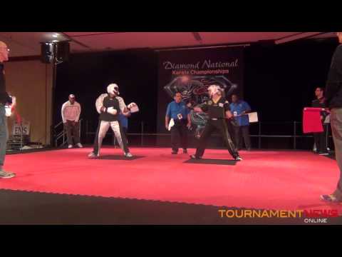 Jackie German vs Nicole Pelland Women's Fighting at Diamond Nationals 2012