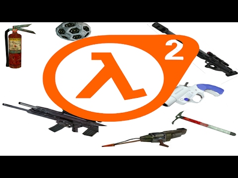 Вырезанное оружие из Half-Life 2