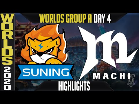SN vs MCX Highlights | Worlds 2020 Group A Day 4 - LoL World Championship | Suning vs Machi Esports