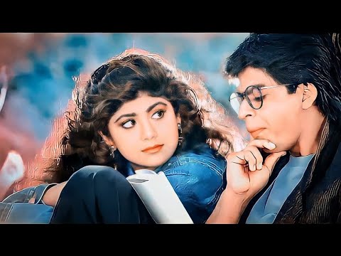 Kitaben Bahut Si Padhi Hongi Tumne | Baazigar | Shahrukh Khan, Shilpa S | Asha Bhosle, Vinod Rathod
