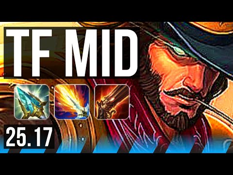 TWISTED FATE vs IRELIA (MID) | 500+ games | KR Master | 25.17