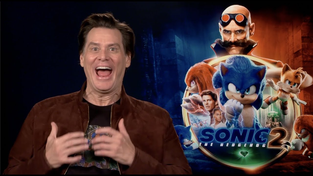 Jim Carrey interview - talking Sonic 2, Pantera, Nirvana, Limp Bizkit, vinyl, Deep Purple & more.