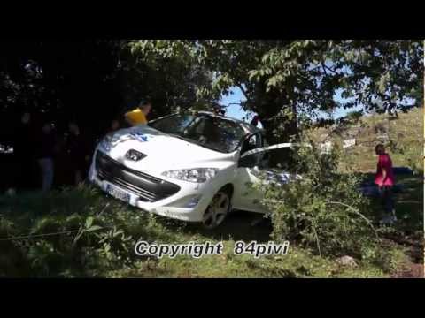 5° Rally di Majano 2012 - crash apripista Pirelli - Valentinis