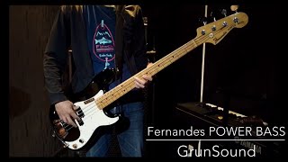 Video thumbnail for Fernandes POWER BASS -GrunSound- 商品紹介 No.109 by GrunSound -グランサウンド-