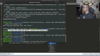 2. Live coding Jarvis Transcriptions for Speech to Text Dataset p.2