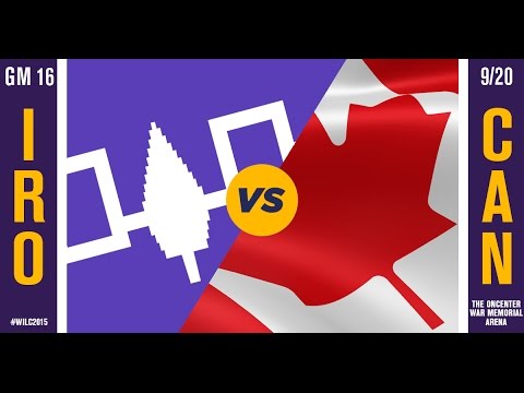 WILC 2015: Game 16 - Iroquois vs. Canada