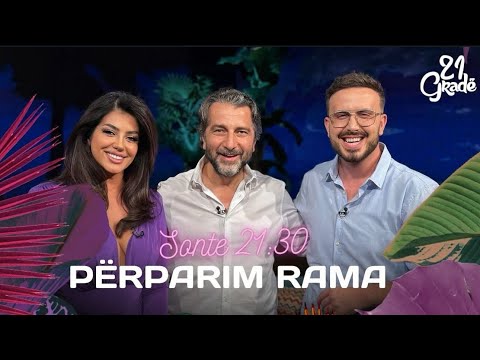 Përparim Rama, sjell fllad në “21 Gradë”, me rrëfime e me kokteje. 🥂
