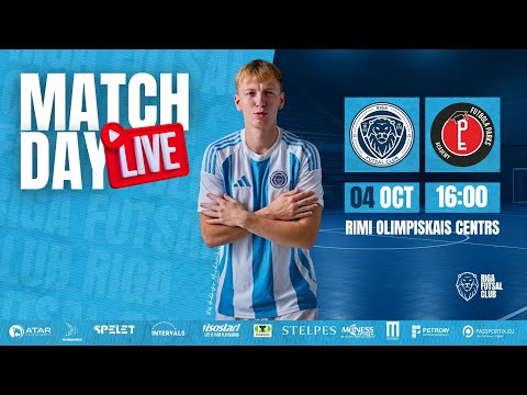 04.10.2025 Riga Futsal Club vs Futbola Parks Academy I 16:00 LIVE!