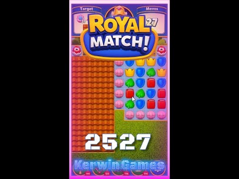Royal Match Level 2527 - No Boosters Gameplay