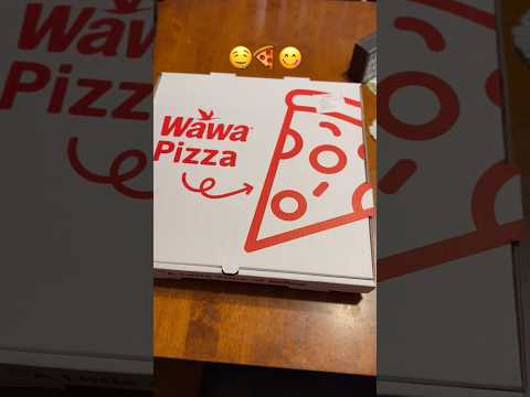 Wawa Now Serving Pizza?! #newjersey #food #pizza