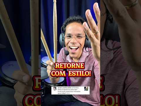 Retorne à BATERIA com esse TREINO poderoso!