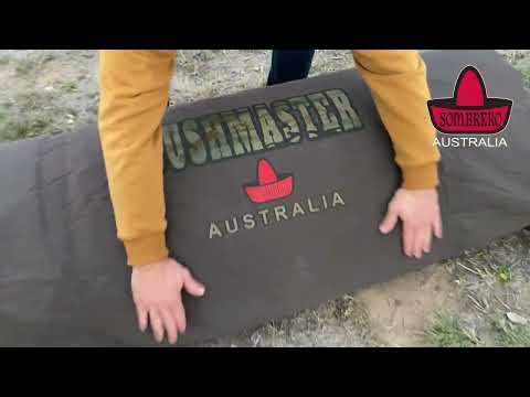 Genuine Traditional Canvas Swags - The Bushmaster