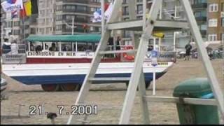 preview picture of video '21 JUL 2001 BELGIAN COAST - KOKSIJDE- DE PANNE JUMPING JACK RUSSELL - BOOTTOCHT MET NORMANDIE'