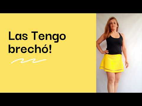 SAIA FEMININA AMARELA USADA