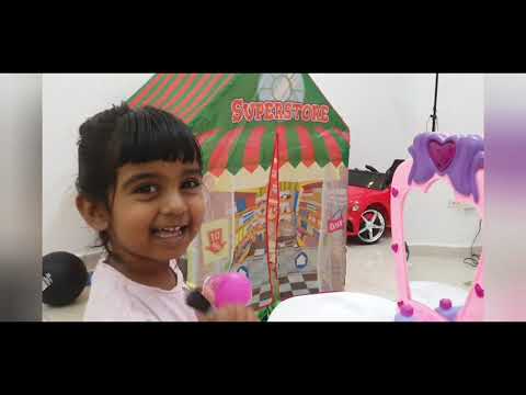 Azmina surprise gift/Azmina pretend play fun princess makeup/makeup toys for kids/unboxing makeuptoy