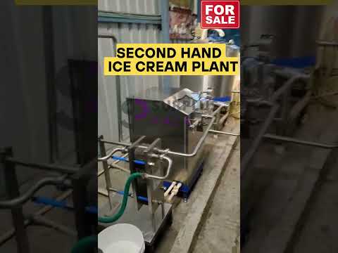 Complete 200 LPH Used Ice Cream Plant - product video thumbnail