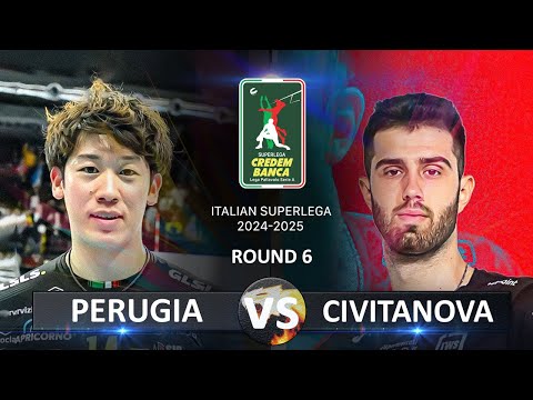 Perugia vs Civitanova | Italian Volleyball SuperLega 2024/2025