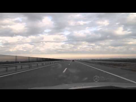 M3 motorway in Hungary leading to Ukraine and Romania