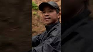 He drives his illegal homemade truck on mountain cliffs without brakes