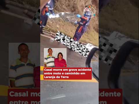 Grave acidente em Laranja da Terra, na rodovia que liga a Afonso Cláudio.