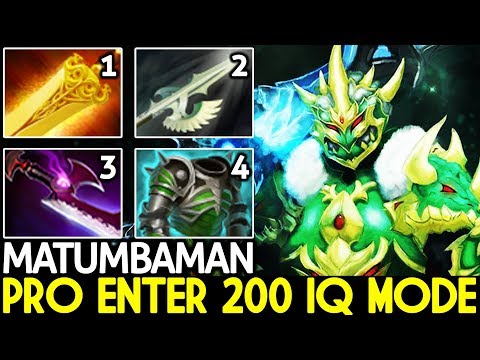 MATUMBAMAN [Wraith King] Pro 200 IQ Mode Silver Edge Counter Build 7.25 Dota 2
