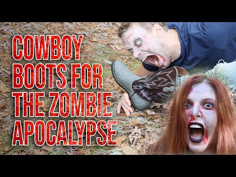 The Best Cowboy Boots for the Zombie Apocalypse