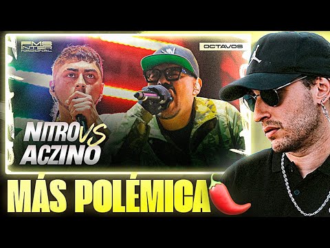 MÁS POLÉMICA 🌶️ BLON REACCIONA A ACZINO VS NITRO EN FMS INTERNACIONAL