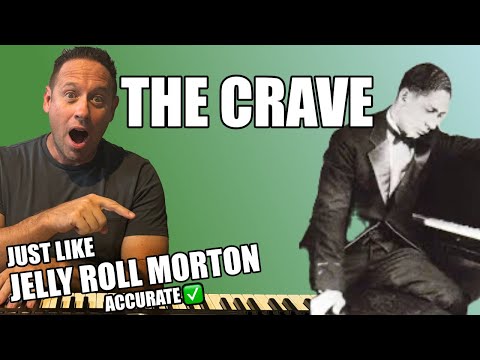 Learn To Play Piano | The Crave Jelly Roll Morton | Accurate Lesson | Easy Tutorial