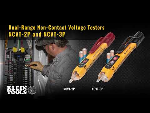 Dual-Range Non-Contact Voltage Testers (NCVT-2P and NCVT-3P)