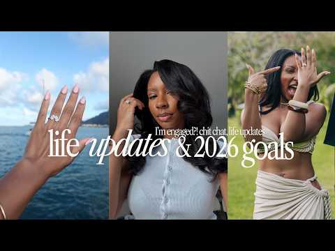I’m engaged!! | a chit chat life update & my 2026 goals 🤍