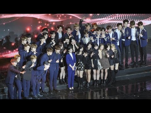 180214 트와이스 (TWICE),아이유(IU),워너원(Wanna One),세븐틴 엔딩 (Ending)기념촬영 직캠 Fancam (2018 가온차트어워드) by Mera
