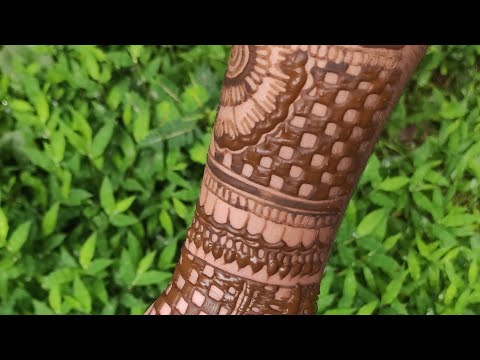 Indian style henna design / Malayalam/ NillsMehandi