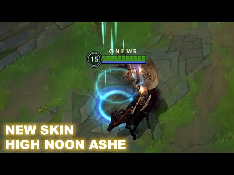 HIGH NOON ASHE NEW SKINS || WILD RIFT INDONESIA