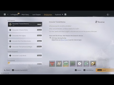 Where Winds Meet Encounter Twisted Destiny Wait until the Zi hour then head to the Generals Shrine