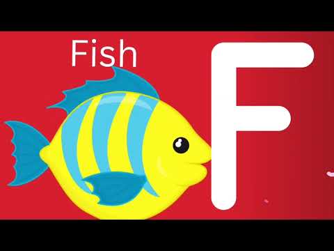 Let's Learn the Letter F -toddler learning videos
