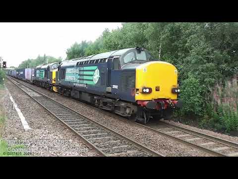 37612 Thrash working solo on fully loaded 4M82 Intermodal: 02/09/13