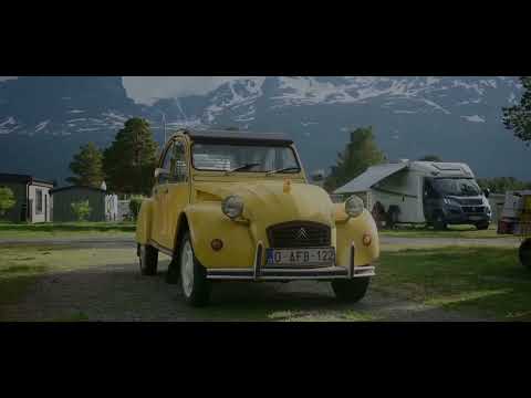 With our 2cv to the "North Cape"